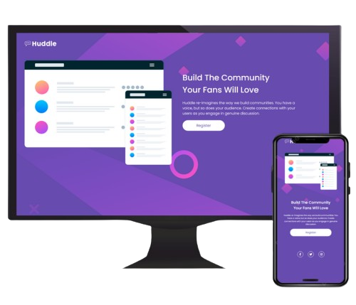 Respsonsive image of the project